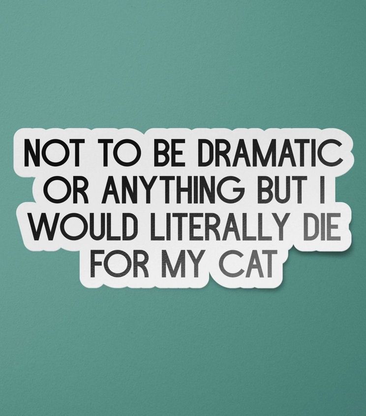 Not To Be Dramatic Sticker