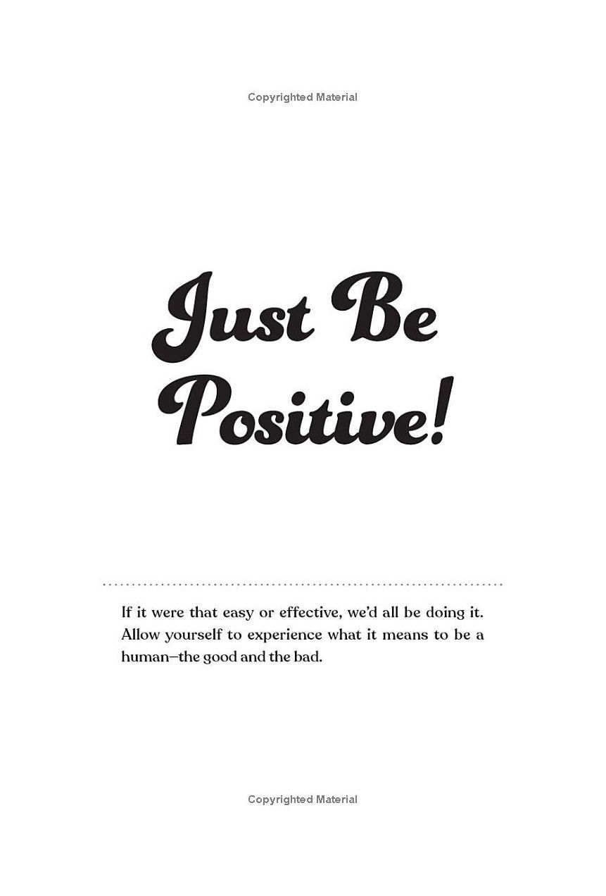 Toxic Positivity Paperback Book