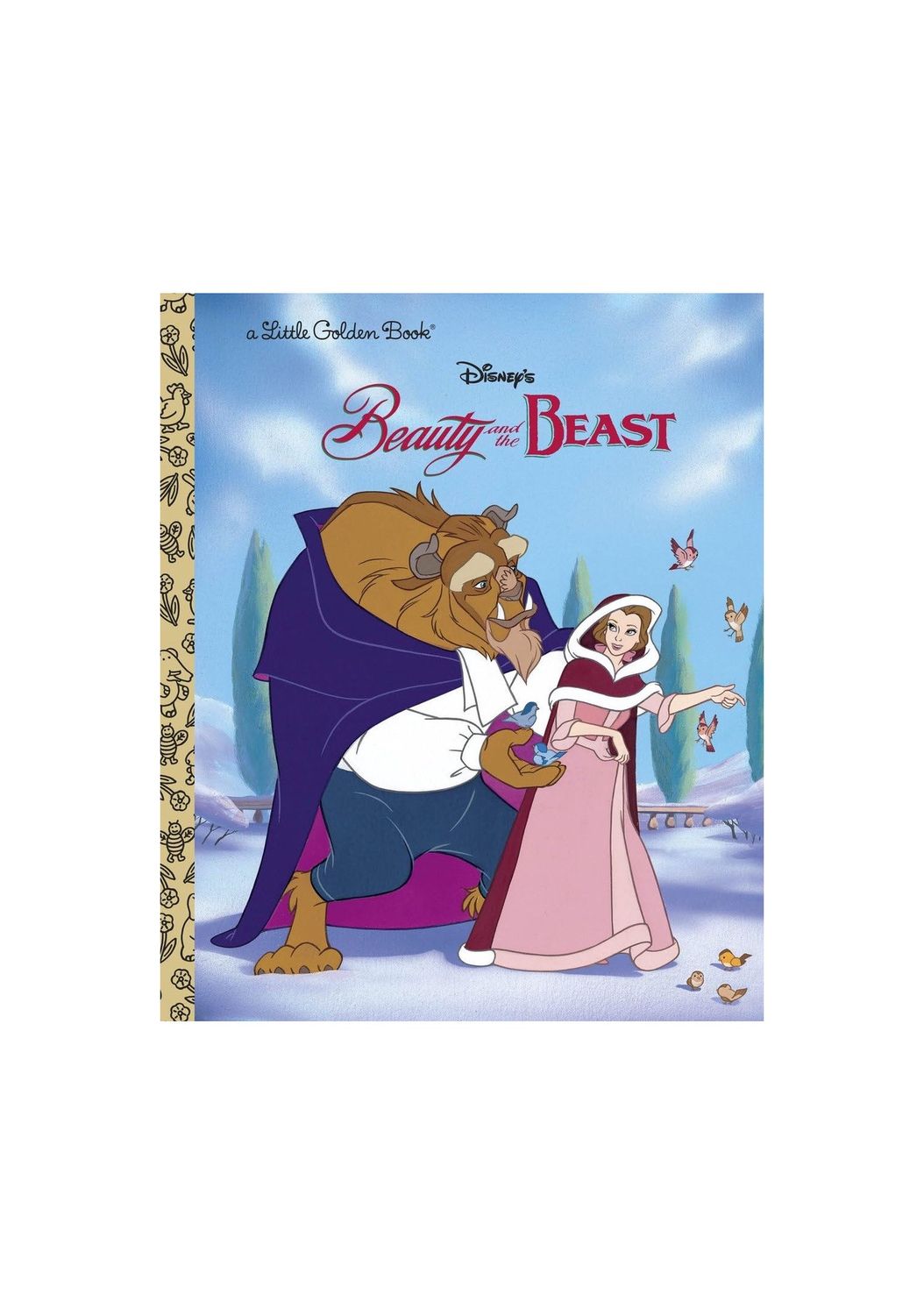 Beauty And The Beast Little Golden Hardcover Book LGB