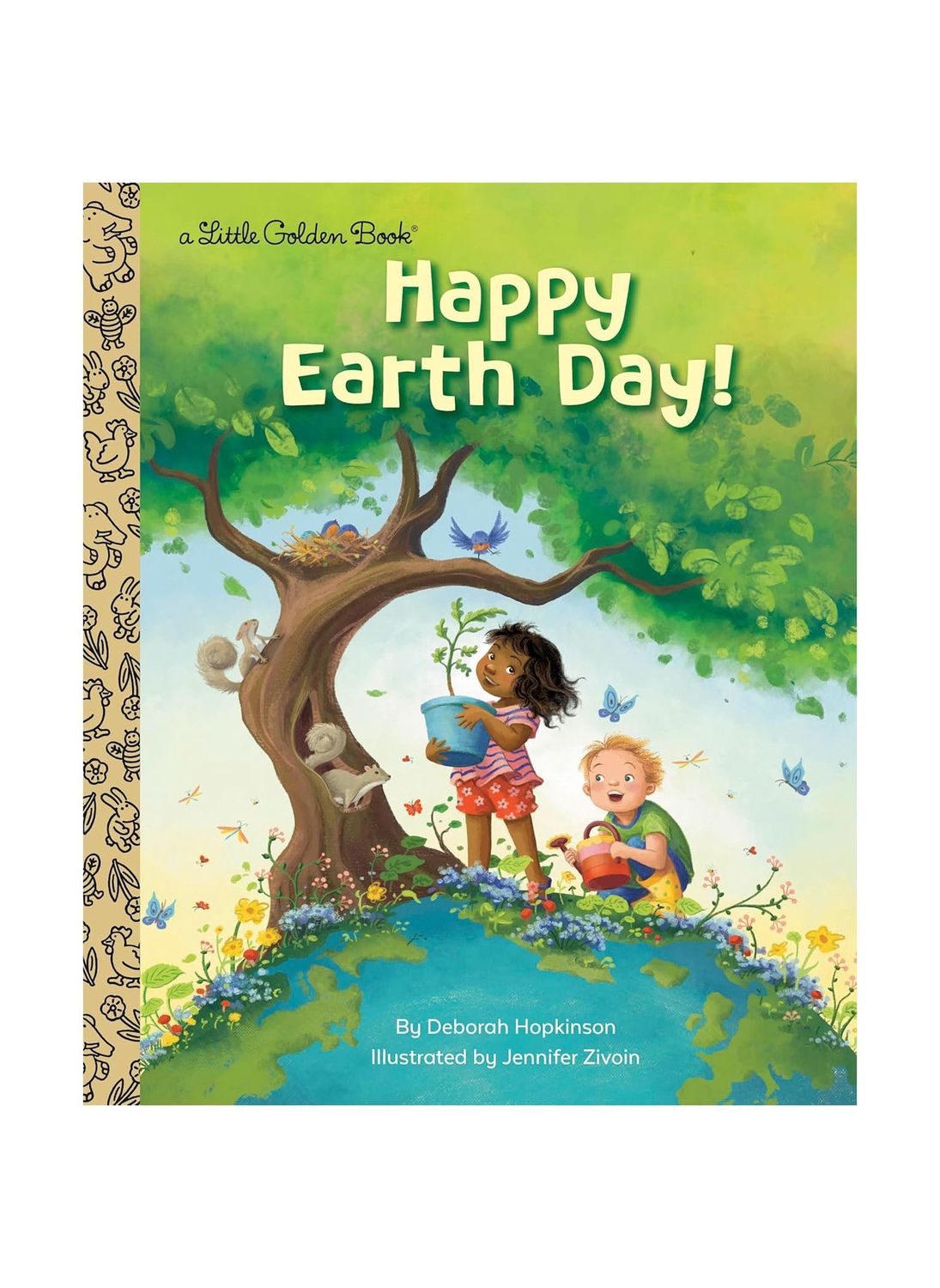 Happy Earth Day Little Golden Hardcover Book LGB