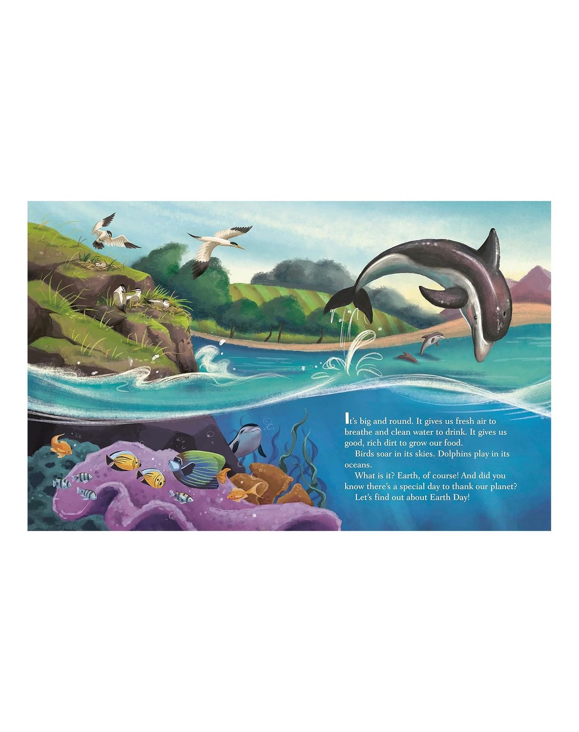 Happy Earth Day Little Golden Hardcover Book LGB