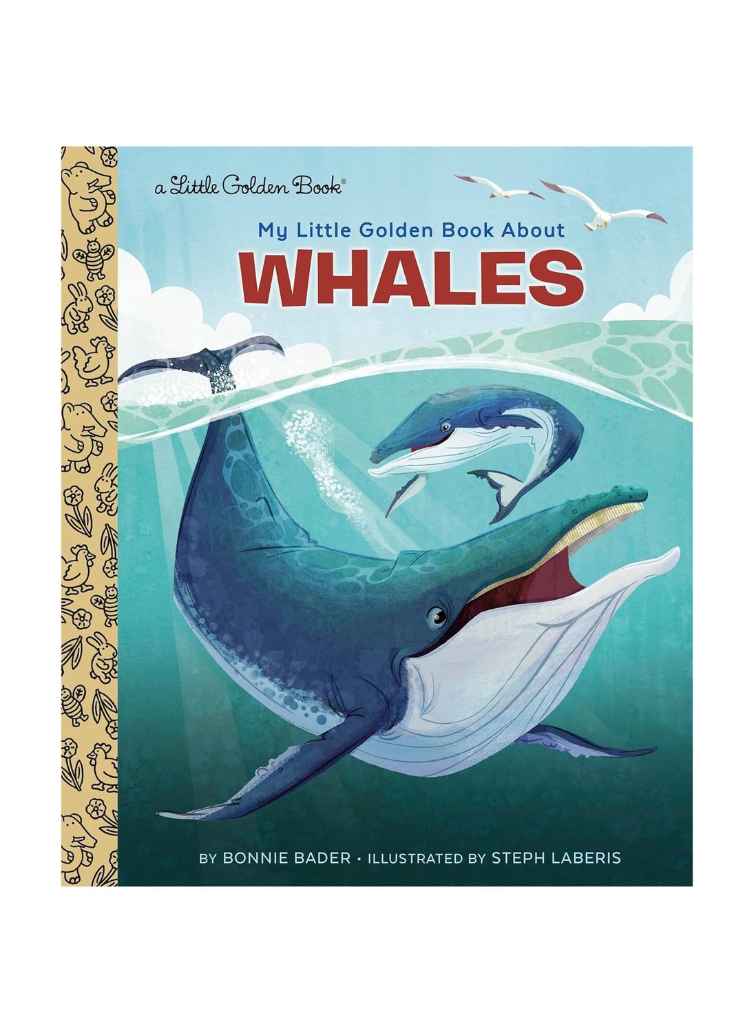 My Little Golden Book About Whales Hardcover Book LGB