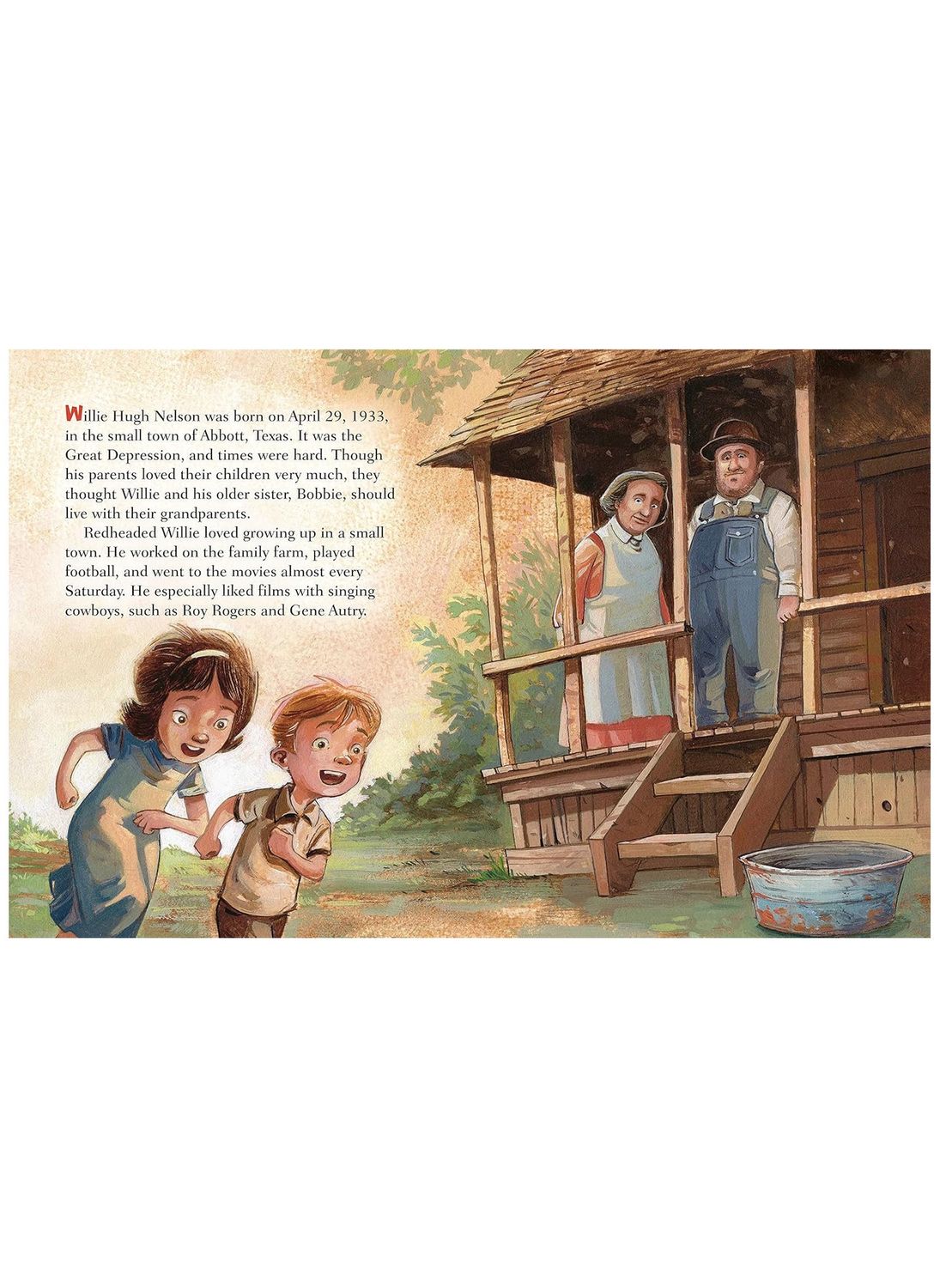 My Little Golden Book About Willie Nelson Hardcover Book LGB