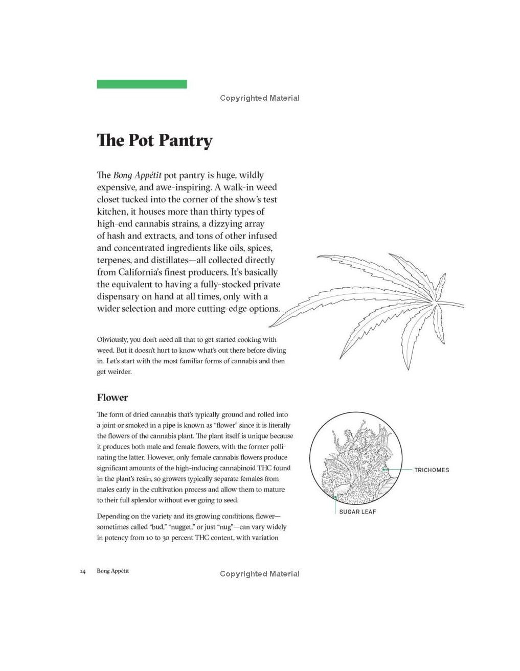 Bong Appetit: Mastering The Art Of Cooking With Weed Hardcover Cookbook