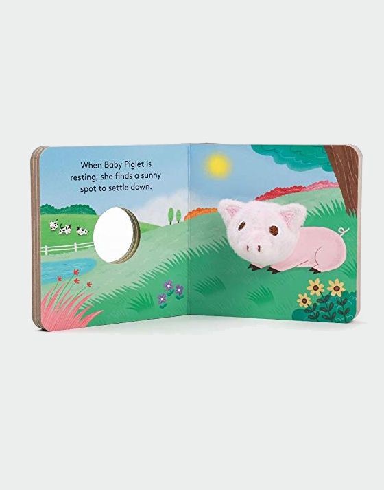 Baby Piglet Finger Puppet Board Book