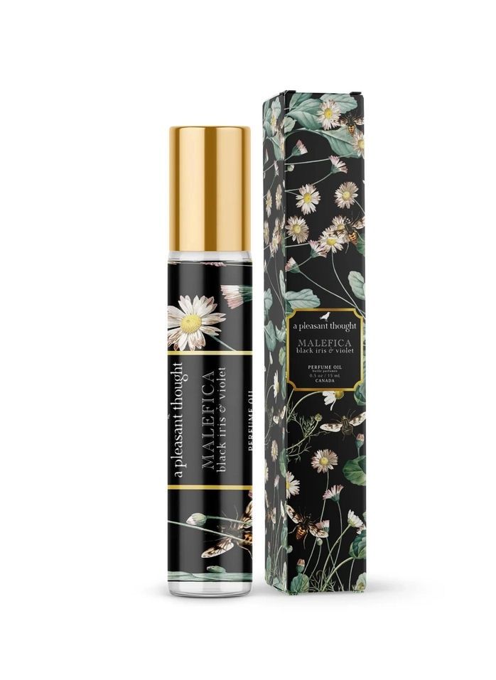 Malefica Black Iris And Violet Perfume Oil
