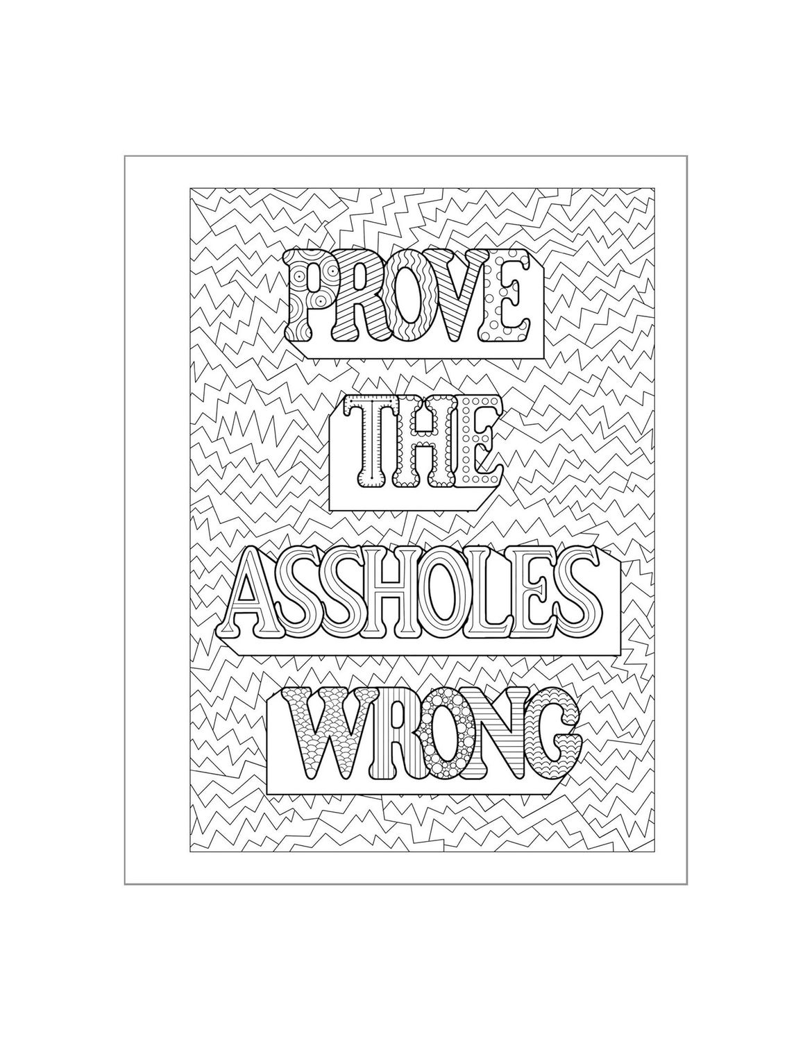 You Are A Fucking Rockstar Coloring Paperback Book