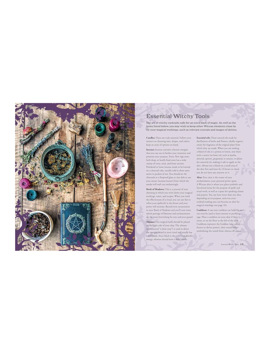 Witchy Cocktails Hardcover Book