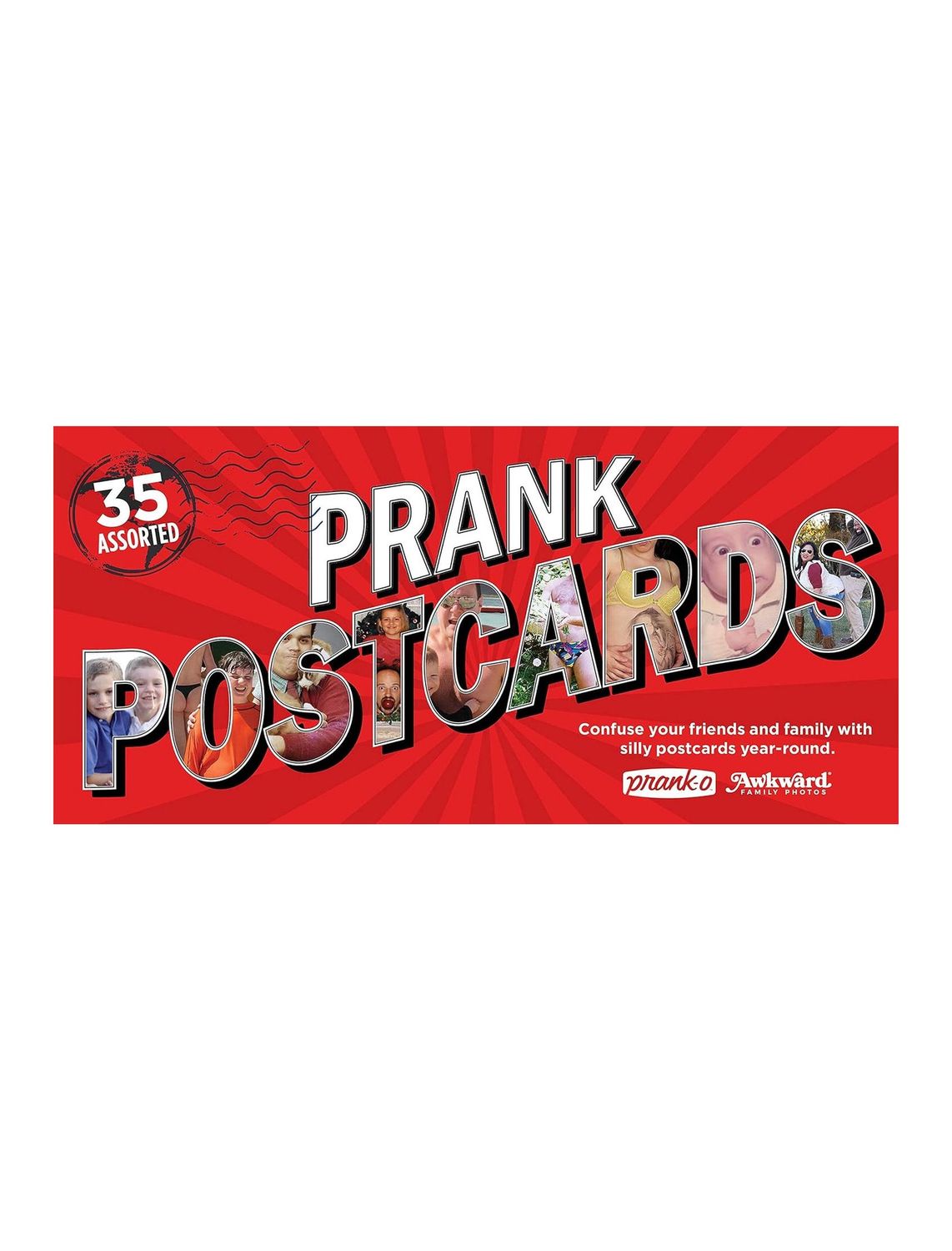 Prank Postcards Book
