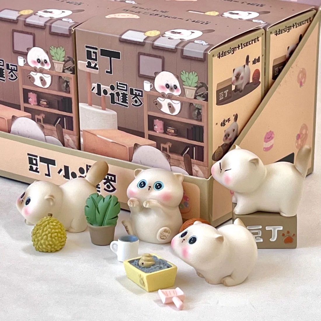Playful Siamese Cat Blind Box
