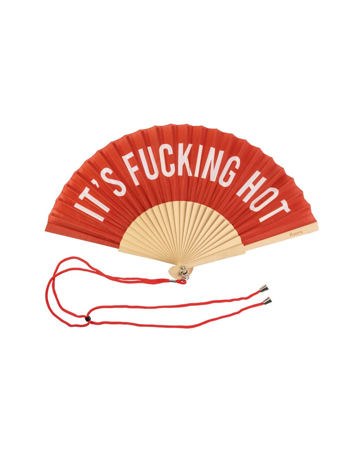 It’s Fucking Hot Red Hand Fan