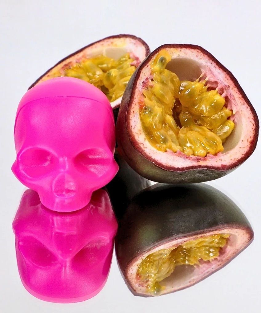 Pink Skull Passion Fruit Lip Balm