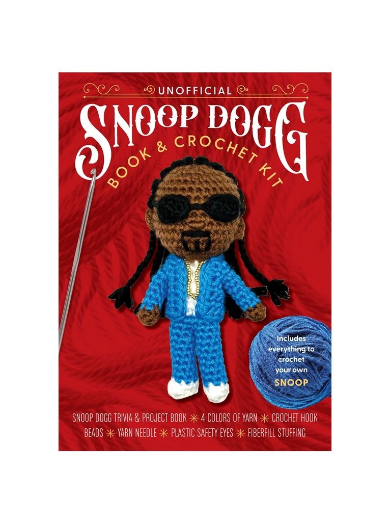 Unofficial Snoop Dogg Book And Crochet Kit
