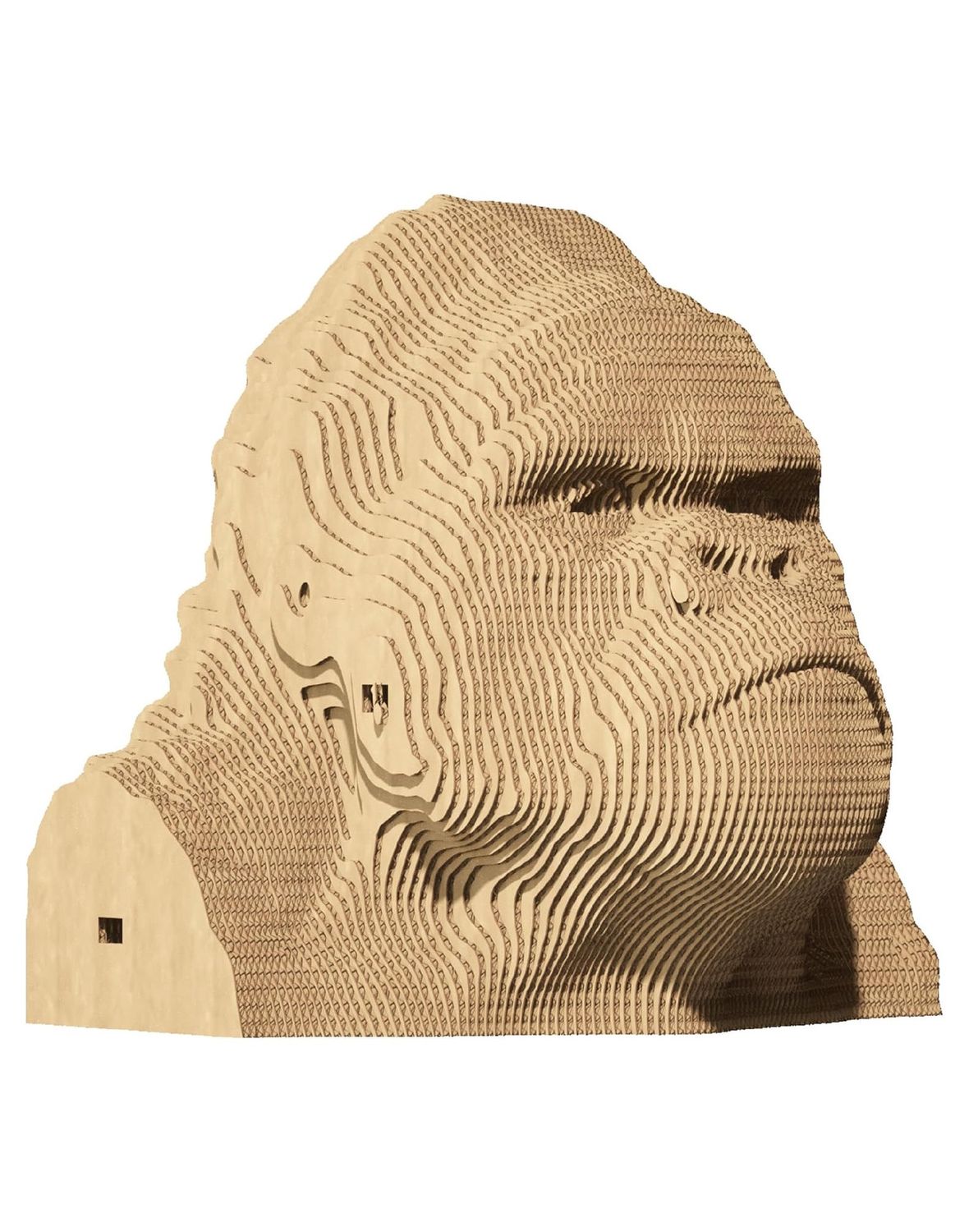 3D Gorilla Cardboard Puzzle