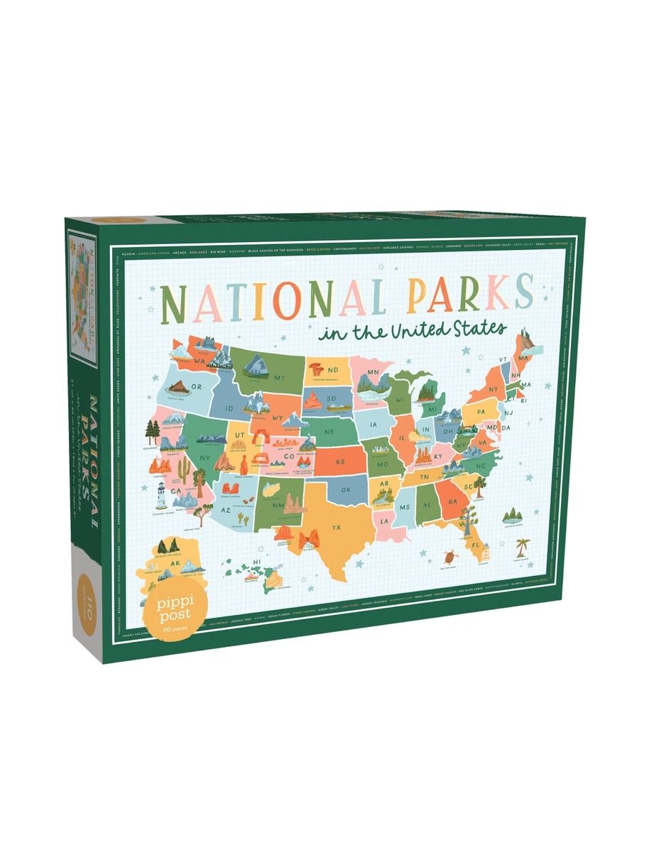 National Parks In The United States 110 Piece Puzzle