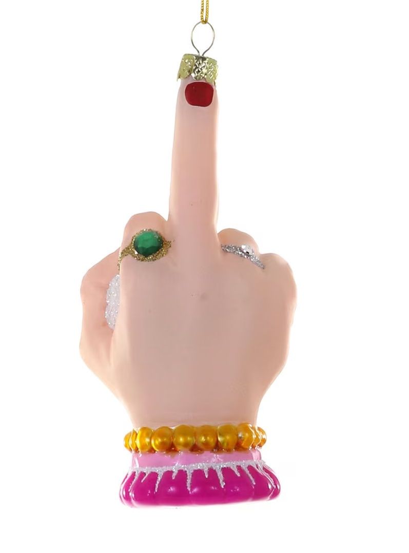 The Finger Glass Ornament