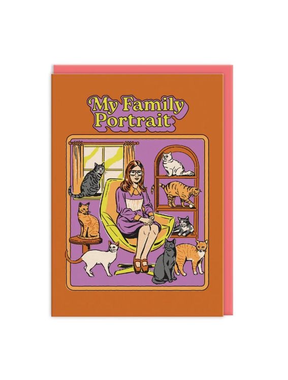 My Family Portrait Card