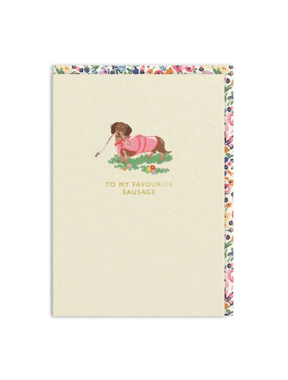 To My Favorite Sausage Card