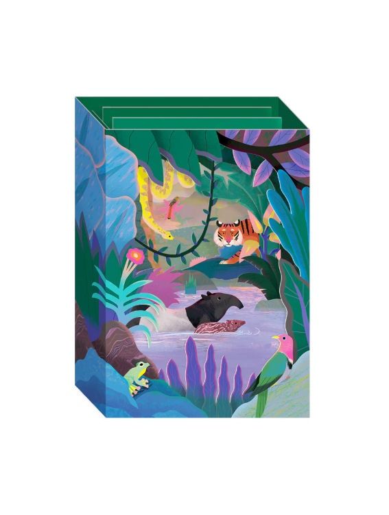Animals Of The Sumatran Jungle Pop Up Card