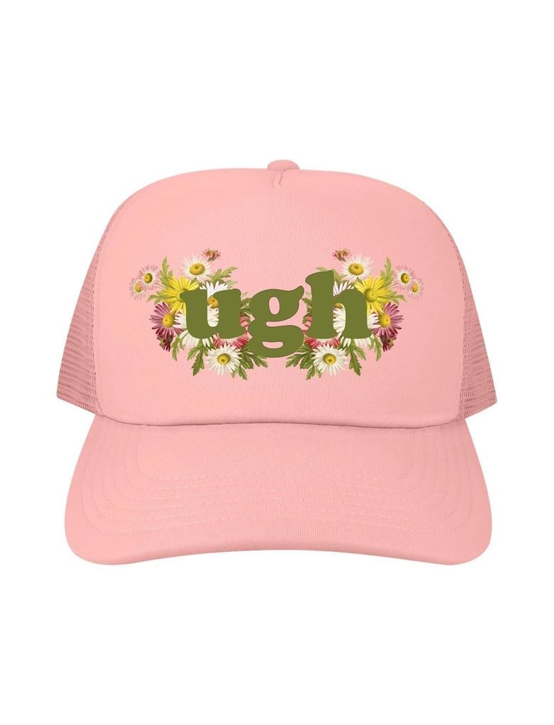 Ugh Pink Trucker Hat