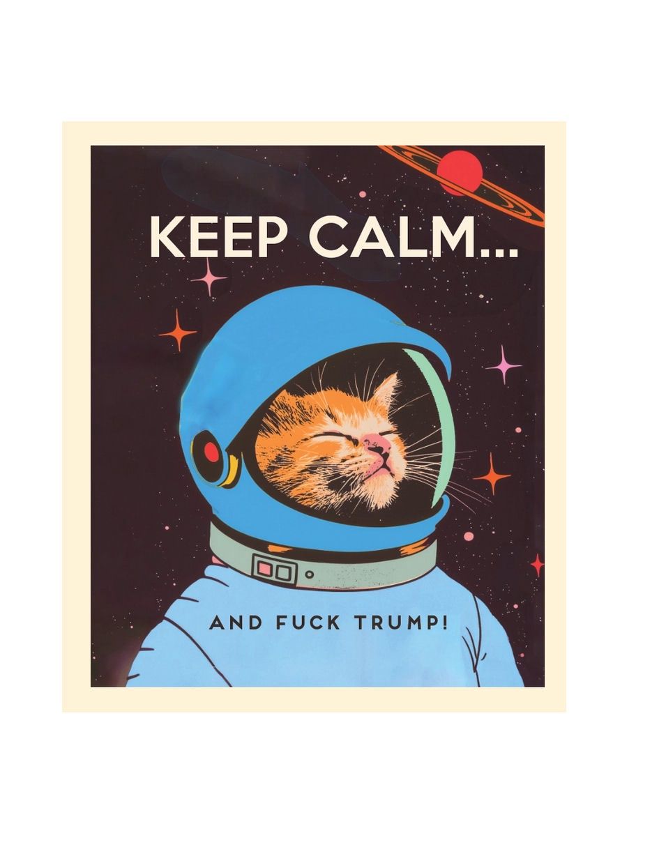 Keep Calm... And Fuck Trump Card