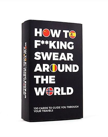 How To Fucking Swear Around The World Card Deck