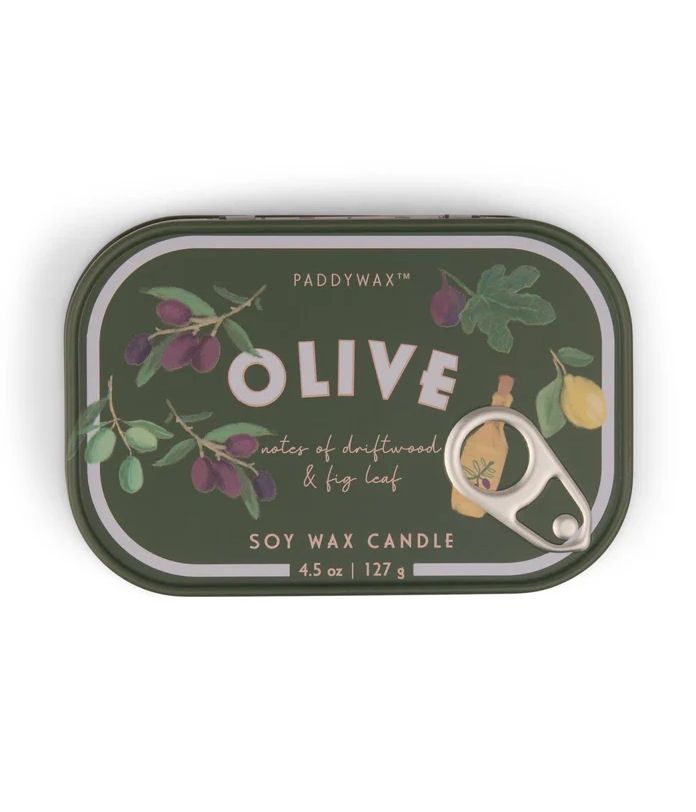 Fig And Olive Bistro Soy Wax Candle