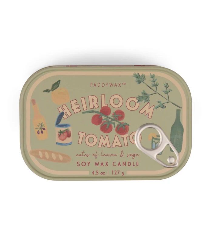 Heirloom Tomato Bistro Soy Wax Candle