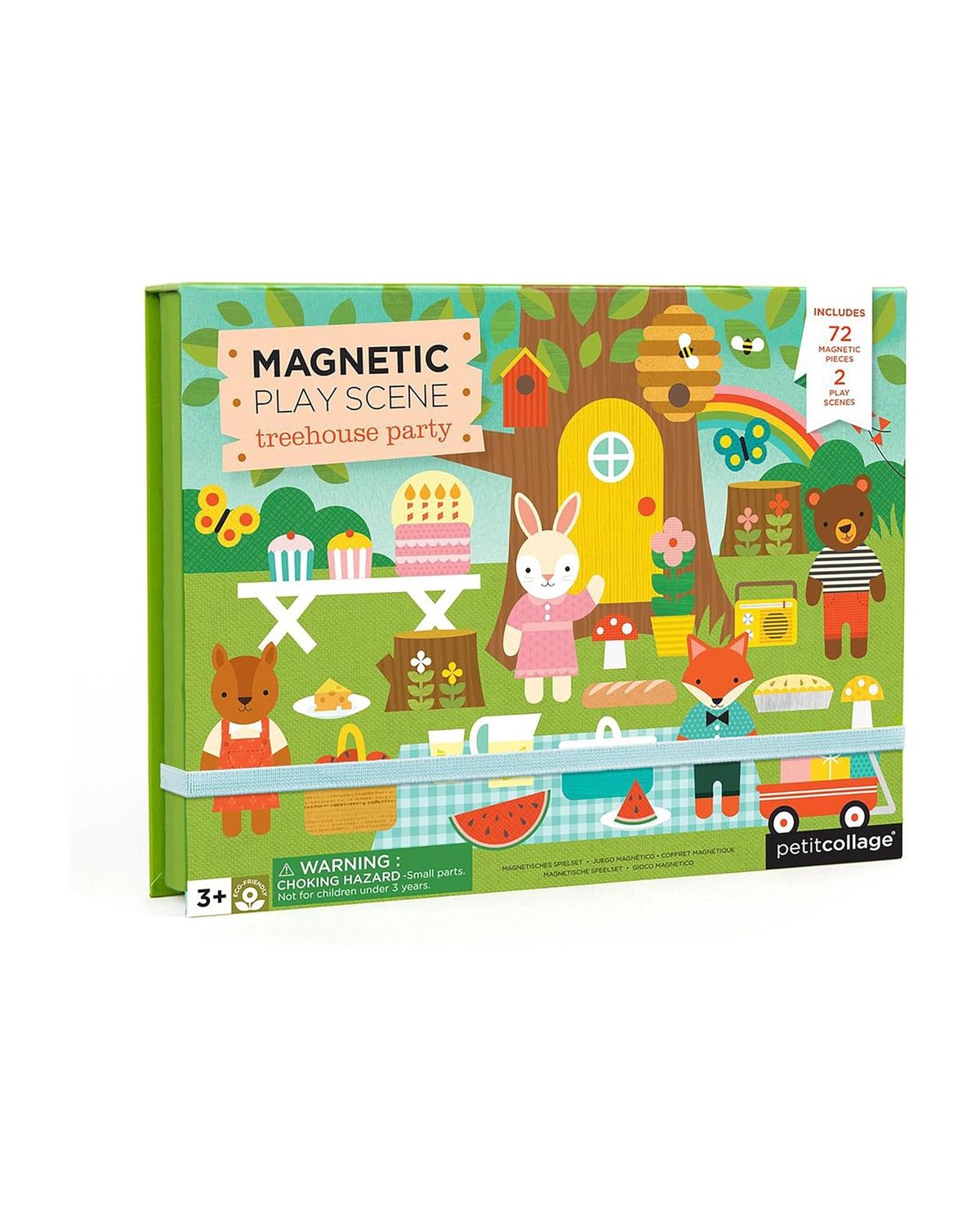 Magnetic Play Scene Treehouse Party