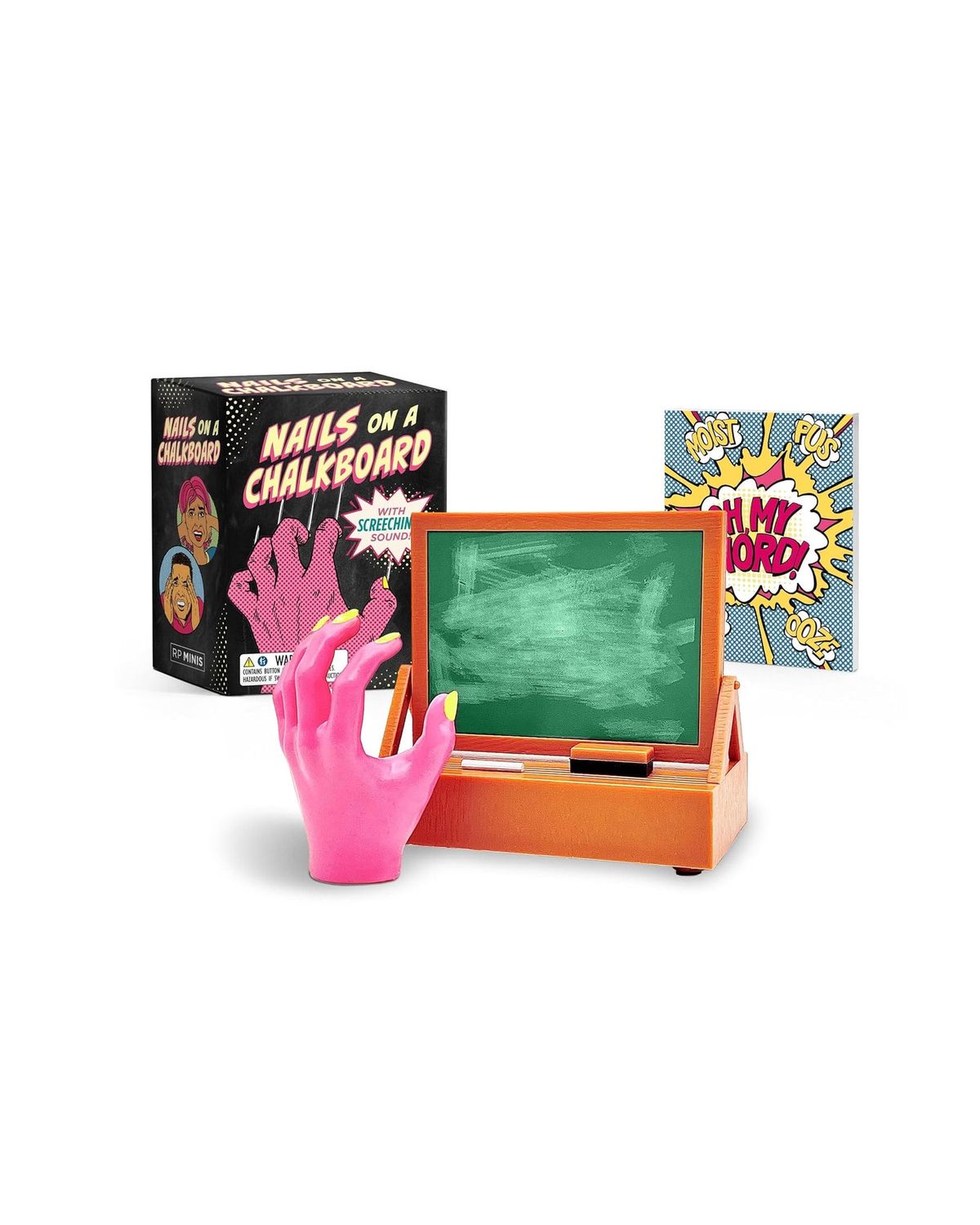 Nails On A Chalkboard: With Screeching Sound!