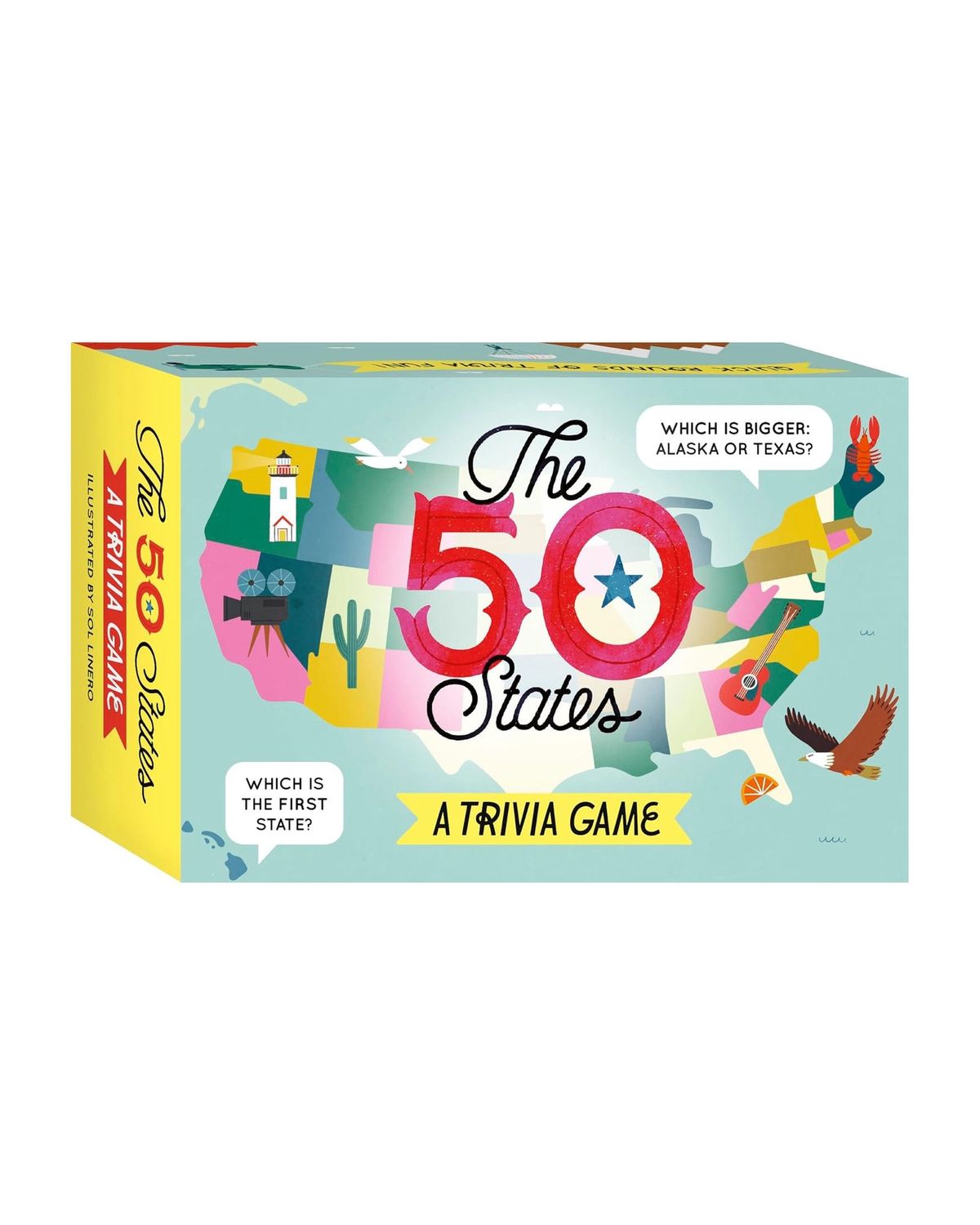 The 50 States Trivia Card Game