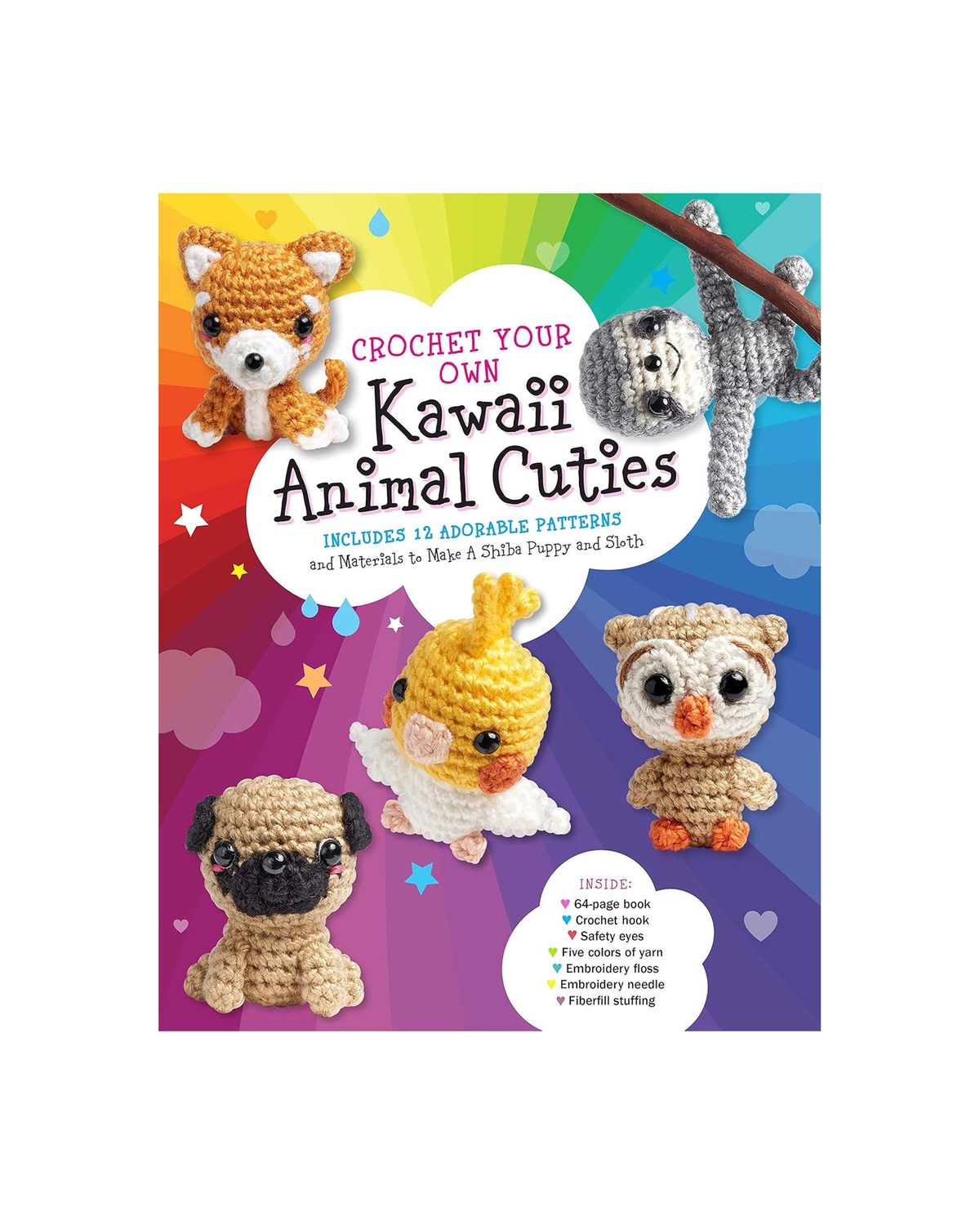 Crochet Your Own Kawaii Animal Cuties Paperback Book