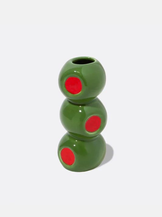 Olivia Olive Mini Vase