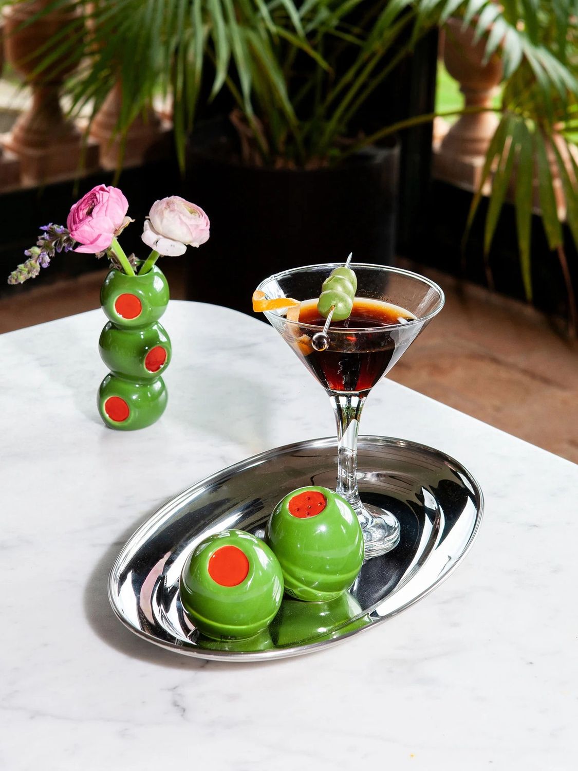 Olivia Olive Salt And Pepper Shaker Set