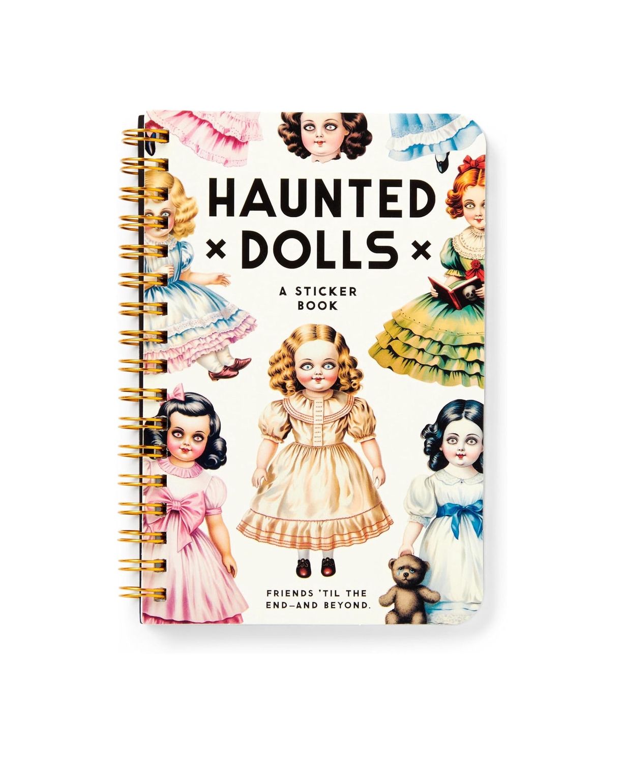 Haunted Dolls Sticker Book