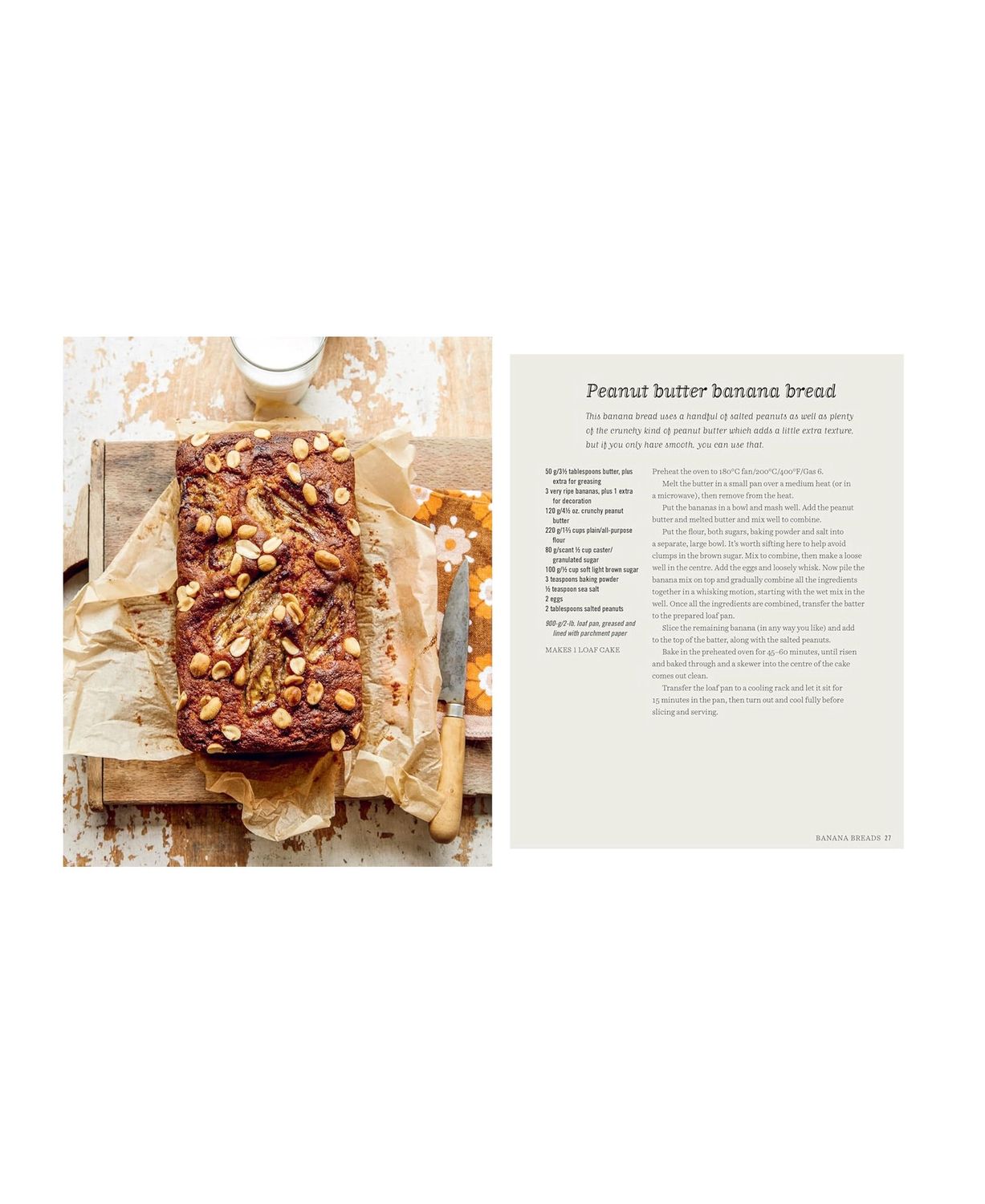 Banana Breads, Loaf Cakes And Other Quick Bakes Hardcover Book