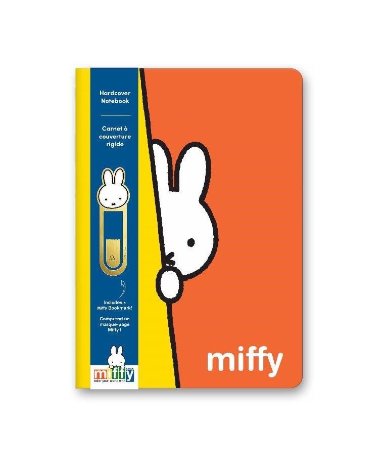 Miffy Hardcover Notebook With Enamel Bookmark