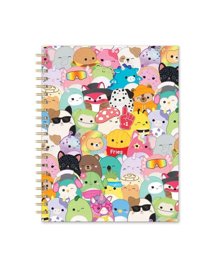 Squishmallow XL Spiral Notebook