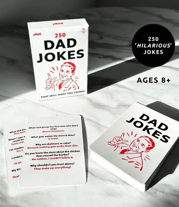 Dad Jokes Playing Cards