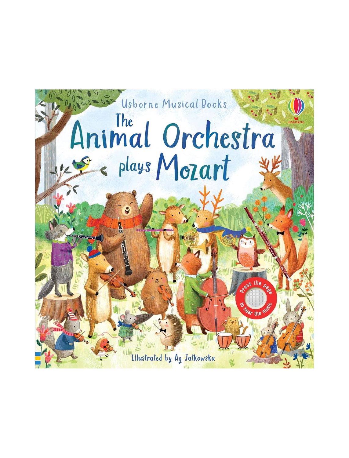 The Animal Orchestra Plays Mozart Board Book
