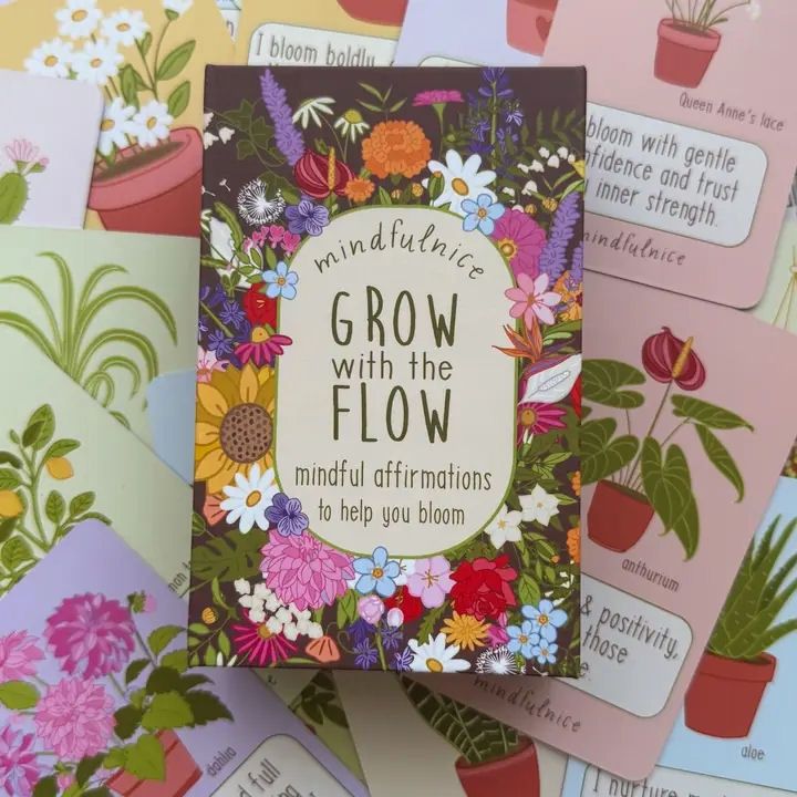 Grow With The Flow Affirmation Cards