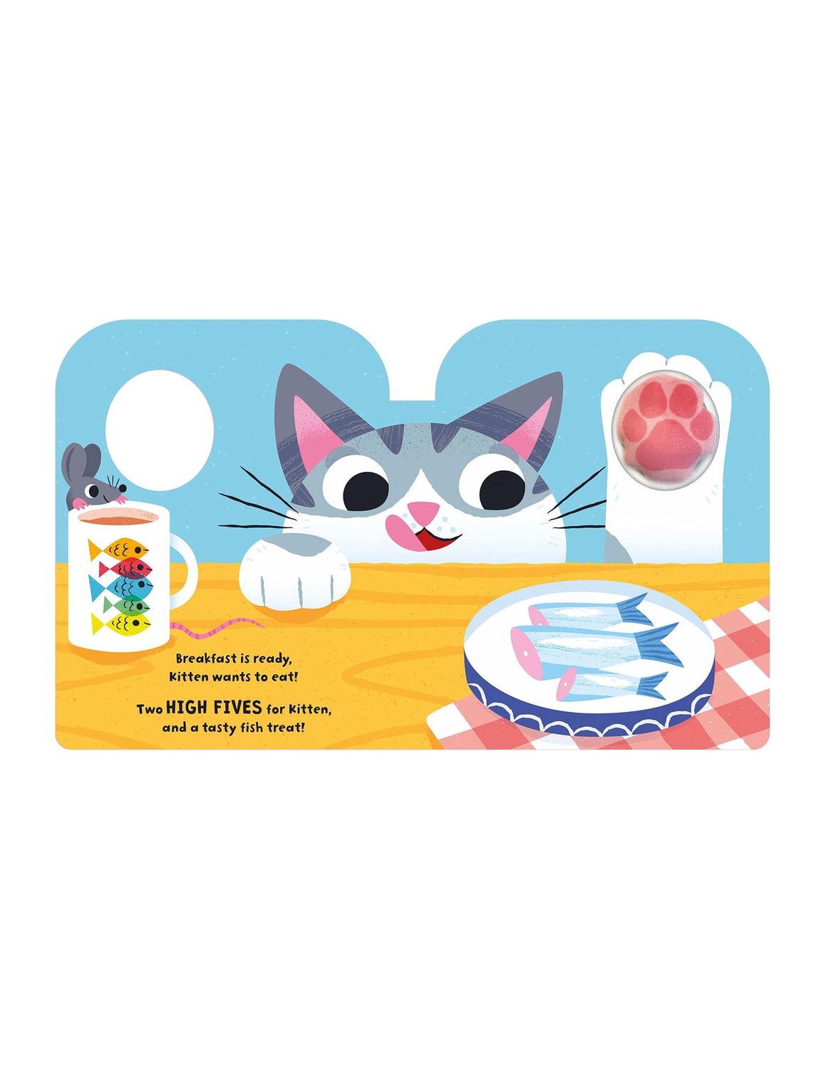 High Five Kitten Board Book