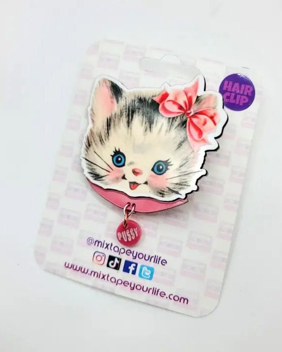 What’s New Pussycat Hair Clip
