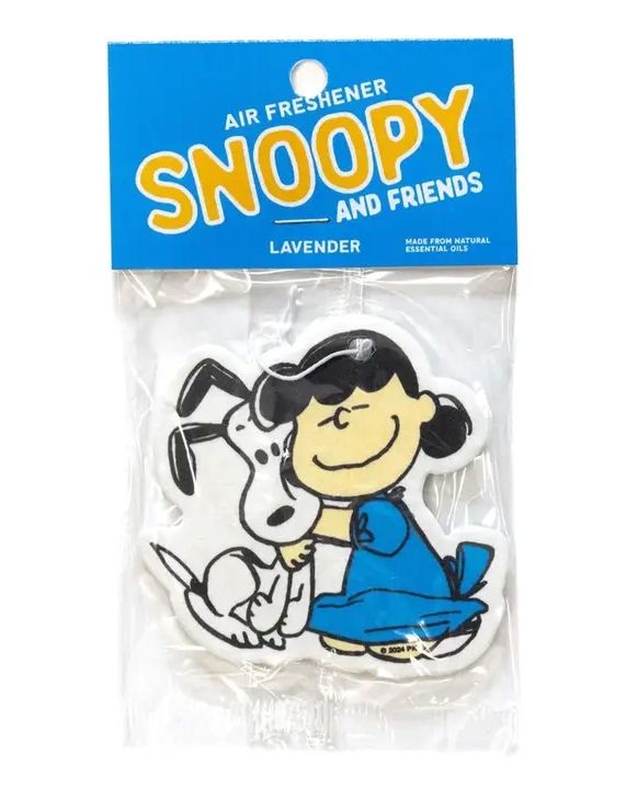 Snoopy And Lucy Lavender Air Freshener