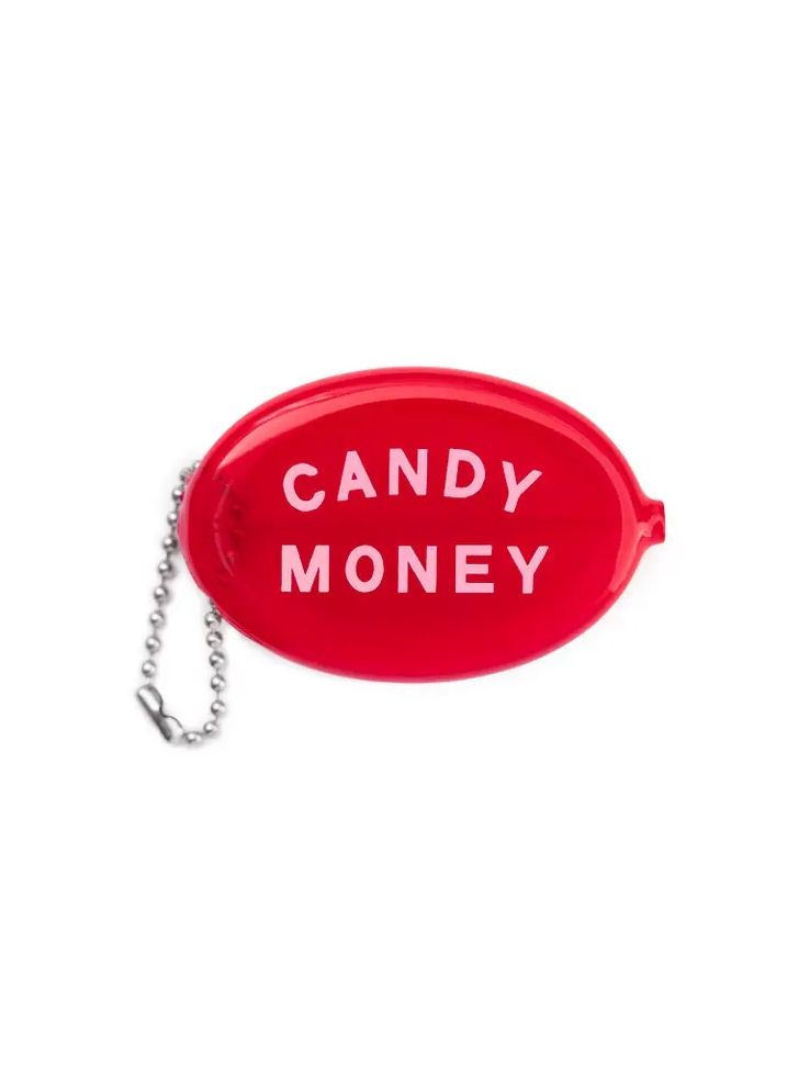 Candy Money Translucent Pink Coin Purse