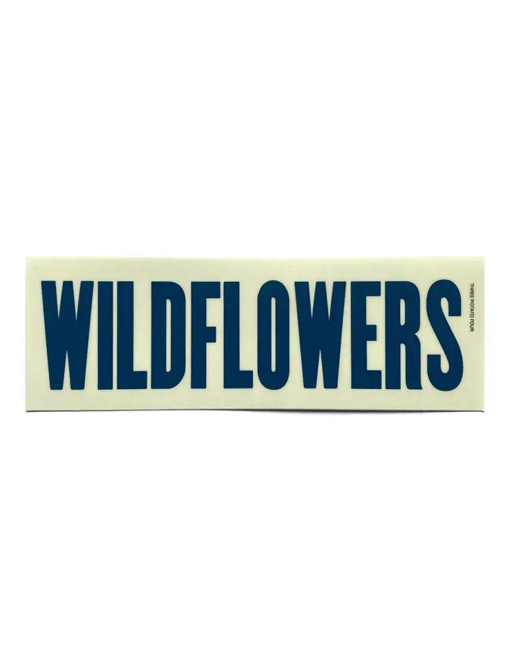 Wildflowers Sticker