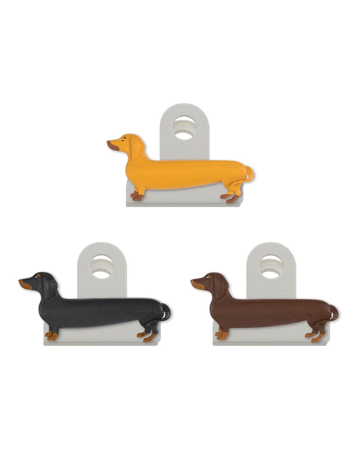 Dachshund Dog Bag Clips