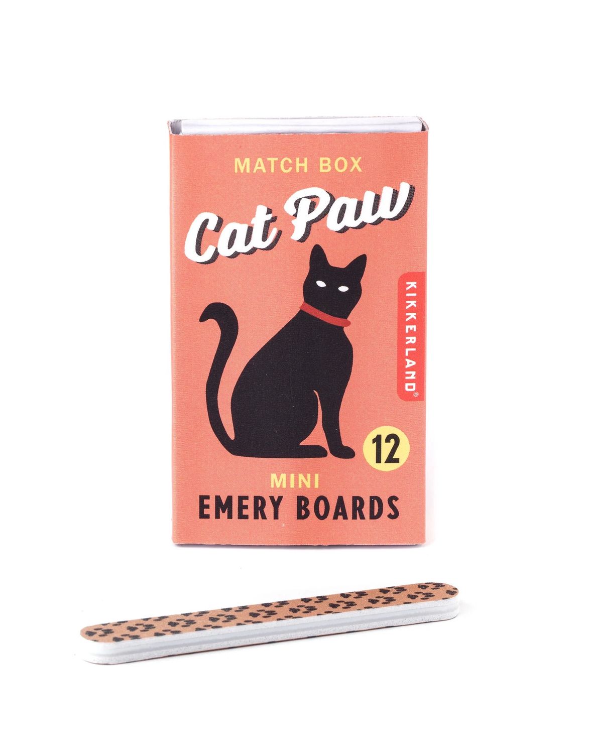 Cat Paw Match Box Emery Boards
