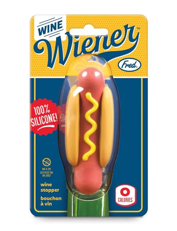 Wiener Wine Bottle Stopper
