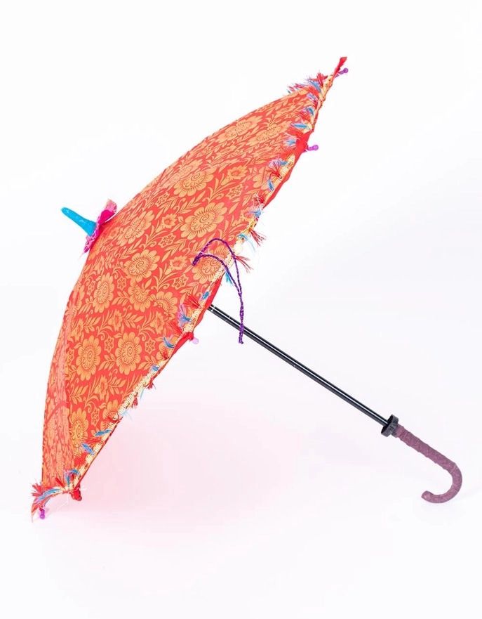 Glitter Red Parasol